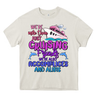 Cream we're more than just cruising friends Heavy Core Tee - MaliasSmallBusiness