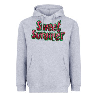 Heather Grey sweet summer watermelon Heavyweight Hoodie - BundleAndBundleShop