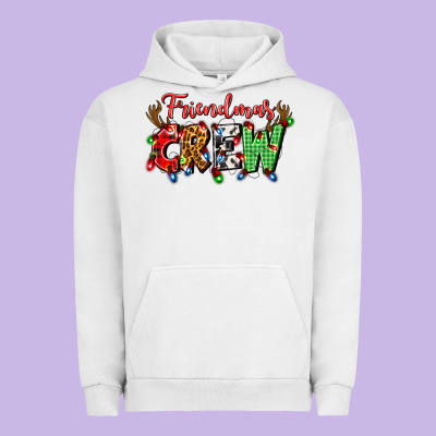 Friendsmas Crew Urban Hoodie Designed By Artiststas