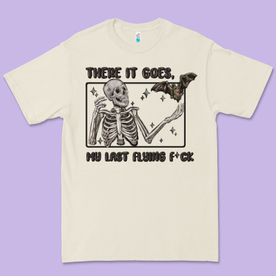 There It Goes My Last Flying Fck Premium Tee Designed By Maliassmallbusiness