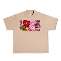 Burro valentine's day love like jesus Urban Heavy Tee - RanaPortraitStore