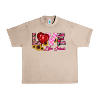 French Oak valentine's day love like jesus Urban Heavy Tee - RanaPortraitStore