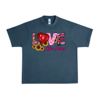 Midnight Navy valentine's day love like jesus Urban Heavy Tee - RanaPortraitStore