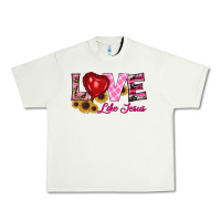 Pistachio valentine's day love like jesus Urban Heavy Tee - RanaPortraitStore