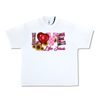 White valentine's day love like jesus Urban Heavy Tee - RanaPortraitStore