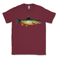 Burgundy Greenback Cutthroat Trout Fish Classic Tee - RanaPortraitStore