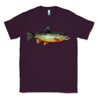Plum Greenback Cutthroat Trout Fish Classic Tee - RanaPortraitStore