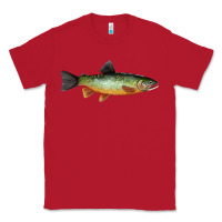 Red Greenback Cutthroat Trout Fish Classic Tee - RanaPortraitStore