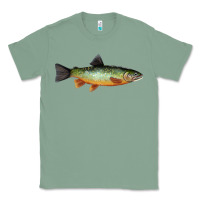 Sage Greenback Cutthroat Trout Fish Classic Tee - RanaPortraitStore