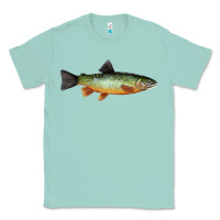 Seafoam Greenback Cutthroat Trout Fish Classic Tee - RanaPortraitStore