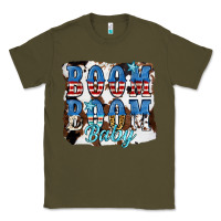 Army Green Boom Boom Baby Classic Tee - JahusDesignShop