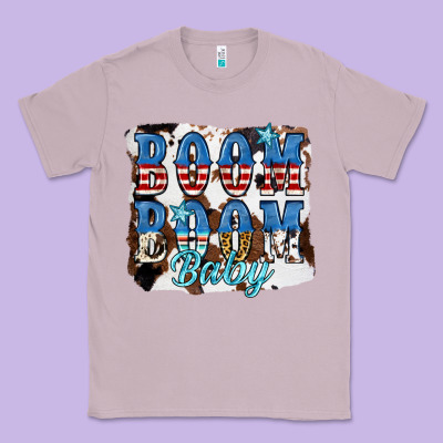 Boom Boom Baby Classic Tee Designed By Jahusdesignshop