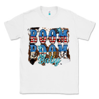 White Boom Boom Baby Classic Tee - JahusDesignShop