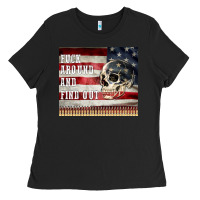 Fuck Around And Find Out Ladies Tee | Teevron