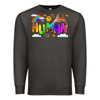 Smoke human pride Premium Sweatshirt - LillyAllenDesigns