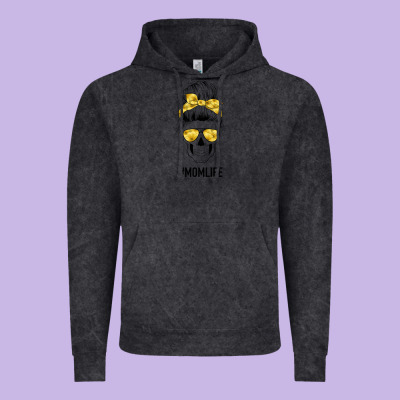 Yellow Flower Mom Skull Vintage Hoodie Designed By Bettercallsaul