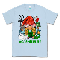 Dusty Blue cashier  life gnome Classic Tee - BarkalooDesign
