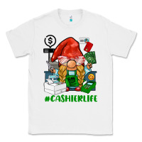 White cashier  life gnome Classic Tee - BarkalooDesign