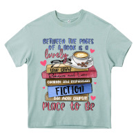 Arona between the pages of a book is lovely place to be Heavy Core Tee - MaliasSmallBusiness