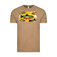 Vintage Coffee Colorado Greenback Cutthroat Trout Fish Vintage Tee - Bettercallsaul
