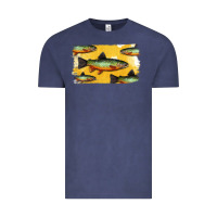 Vintage Denim Colorado Greenback Cutthroat Trout Fish Vintage Tee - Bettercallsaul