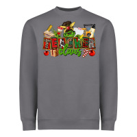 Storm teacher claus christmas Heavyweight Sweatshirt - CowGirlArtShop
