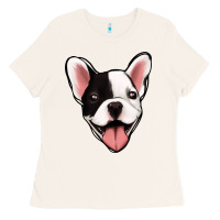 Bone French Bulldog Ladies Tee - Jasminsmagicworld