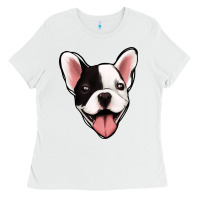 White French Bulldog Ladies Tee - Jasminsmagicworld