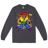 Smoke Pride ribbon Long Sleeve Tee - NancyCooperArtShop