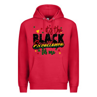 Cardinal It's the black excellence for me Premium Hoodie - FaDigitalArtStudio