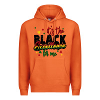 Carrot It's the black excellence for me Premium Hoodie - FaDigitalArtStudio