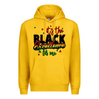 Lemon It's the black excellence for me Premium Hoodie - FaDigitalArtStudio