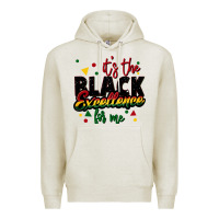 Oatmeal Heather It's the black excellence for me Premium Hoodie - FaDigitalArtStudio