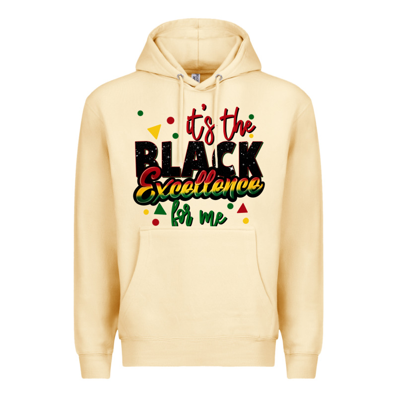 It's The Black Excellence For Me Premium Hoodie by FaDigitalArtStudio | Teevron