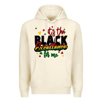 Sandshell It's the black excellence for me Premium Hoodie - FaDigitalArtStudio