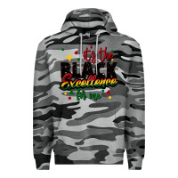 Slate Camo It's the black excellence for me Premium Hoodie - FaDigitalArtStudio