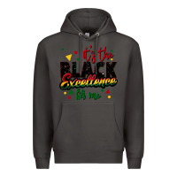 Smoke It's the black excellence for me Premium Hoodie - FaDigitalArtStudio