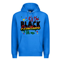True Royal It's the black excellence for me Premium Hoodie - FaDigitalArtStudio