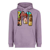 Lavender farm life alphabet lowercase letters m Heavyweight Hoodie - BundleAndBundleShop