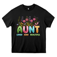 Black aunt loved kind beautiful Heavy Core Tee - MaliasSmallBusiness