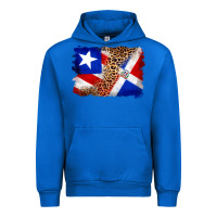Cobalt puerto rico and dominican republic flag Urban Hoodie - Artiststas