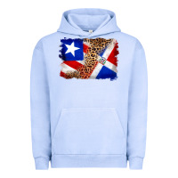 Pigment Grape Ice puerto rico and dominican republic flag Urban Hoodie - Artiststas