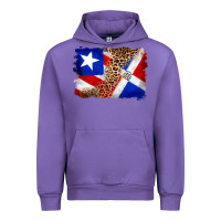 Tulip puerto rico and dominican republic flag Urban Hoodie - Artiststas