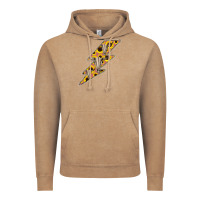 Vintage Coffee Sunflower and Skull Lightning Vintage Hoodie - Bettercallsaul