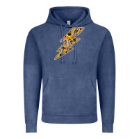 Vintage Denim Sunflower and Skull Lightning Vintage Hoodie - Bettercallsaul
