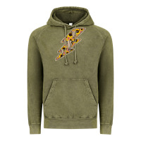 Vintage Olive Sunflower and Skull Lightning Vintage Hoodie - Bettercallsaul