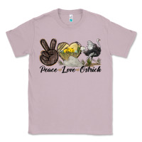 Lilac peace love ostrich Classic Tee - LillyAllenDesigns