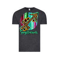 Vintage Black Sagittarrius Sign of Zodiac Vintage Tee - Bettercallsaul