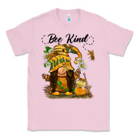 Bubblegum Pink bee kind gnome Classic Tee - BarkalooDesign