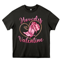 Asphalt howdy valentine Heavy Core Tee - MaliasSmallBusiness